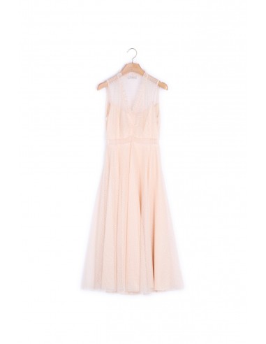 Robe longue en tulle brodé Vous souhaitez 